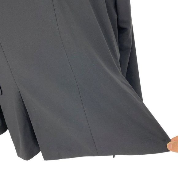 Mens Hugo Boss Dress Tux Jacket Coat Wool Jet Black Size 40L 3668 Formal Special - Picture 8 of 10